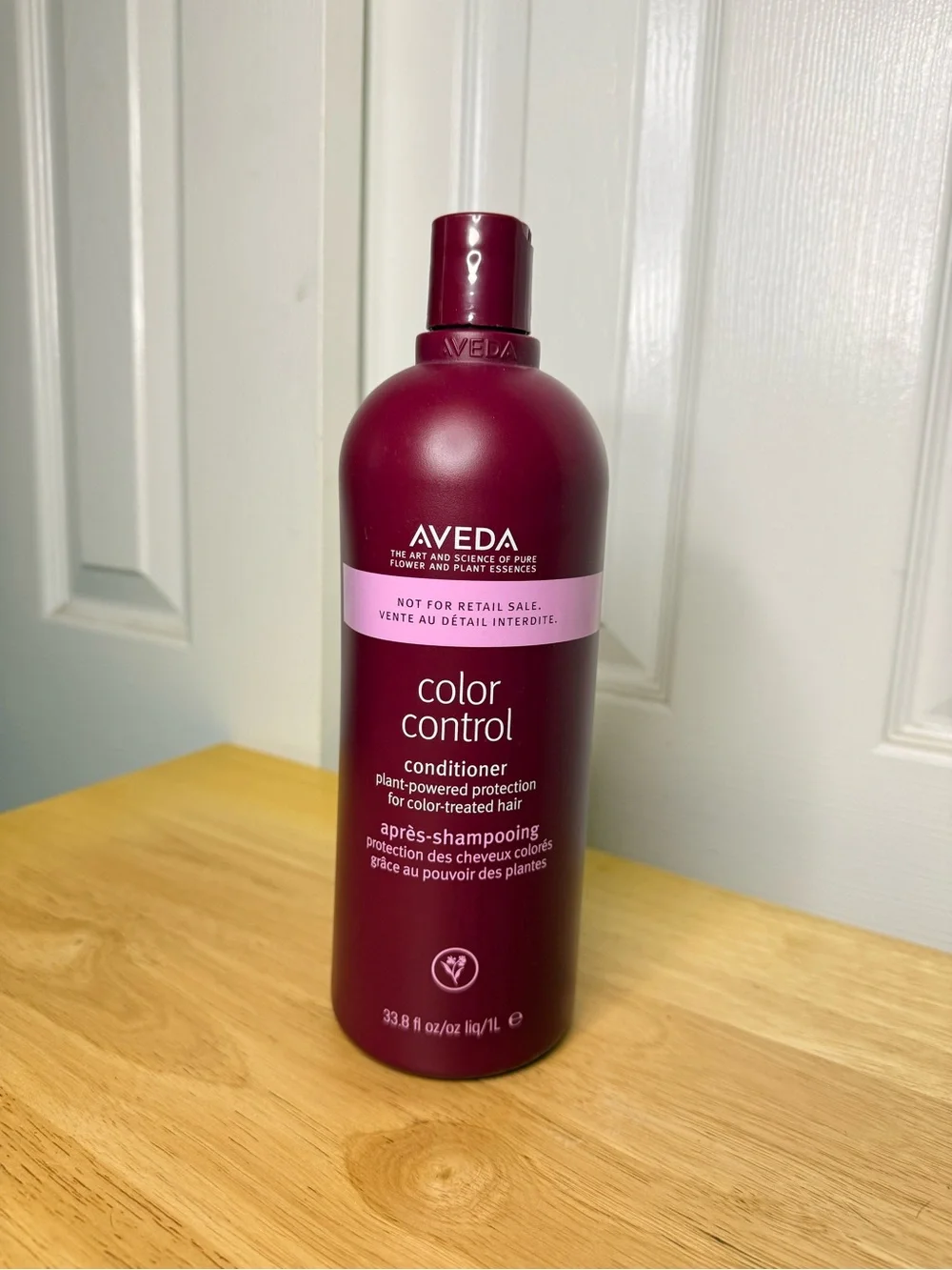 AVEDA Color Control Conditioner — Deep Burgundy Bottle